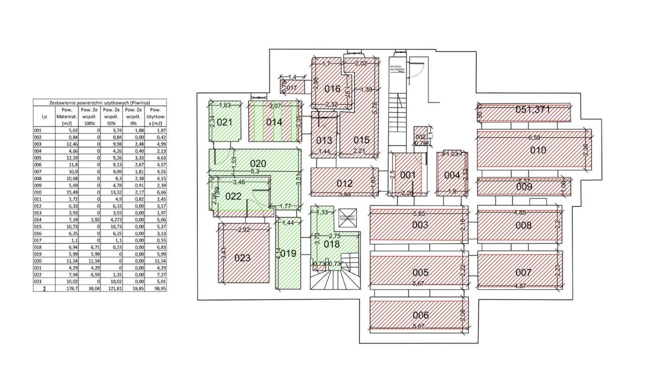 Zabytkowa willa biurowo-usługowa 509 m² w centrum Rybnika blisko Rynku-17