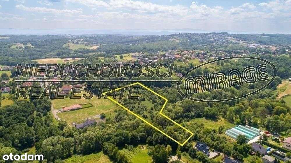 Gaj piękna działka,częściowo budowlana media-1