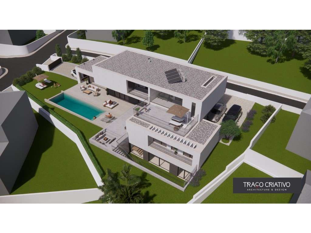 Terreno urbano para construção com 1220m2 - Famões, Odivelas-1