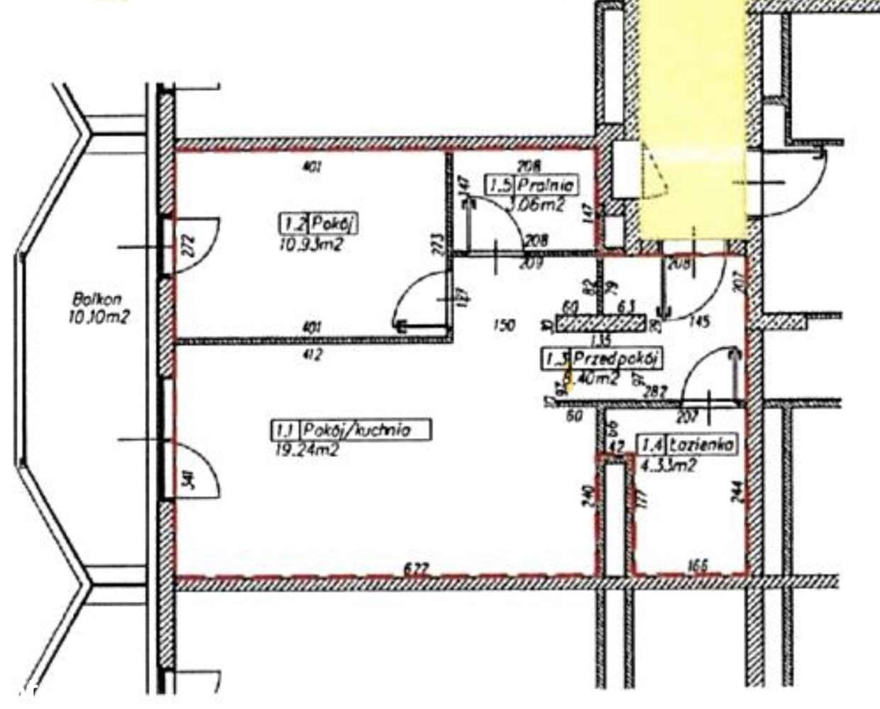 ✅  Bronowice 2 pokoje z garderobą i miejscem postojowym-18