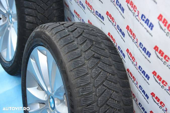 Jante Aliaj Aluminiu Roti BMW Seria 5 E60 / E61 225/50 R17 / 71/2Jx17EH2 5x120 DUNLOP M+S DE IARNA  COD: 6758775 / 0544070 - 7