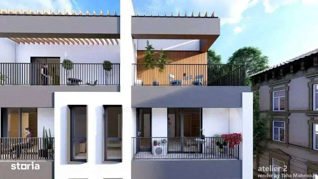 Apartament 3 camere Bloc Boutique | Curte si terasa 148 mp| Finalizat