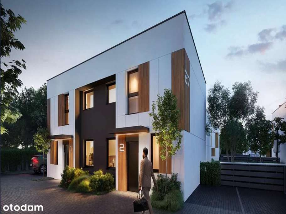 Nowoczesny bliźniak + 2 miejsca parkingowe  ENKLAWA POD LASEM-3