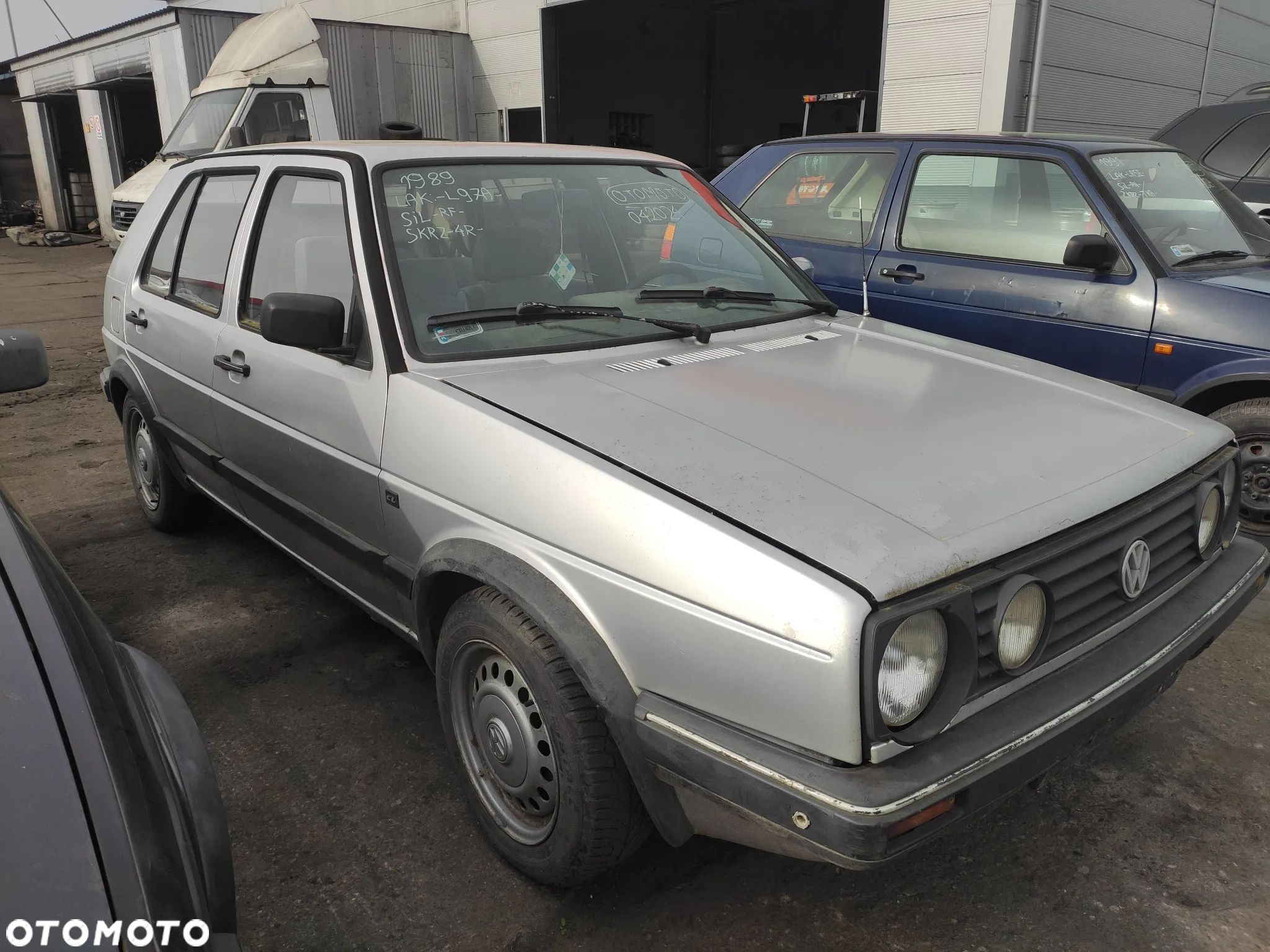 VW Golf II 1.6 8V Skrzynia Zderzak Drzwi Klapa Błotnik - 1