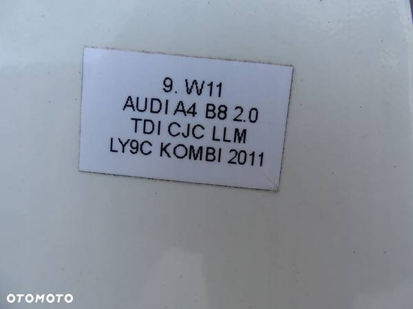 ZDERZAK TYŁ TYLNY LY9C AUDI A4 B8 AVANT KOMBI S-LINE PDC 07-11R - 14