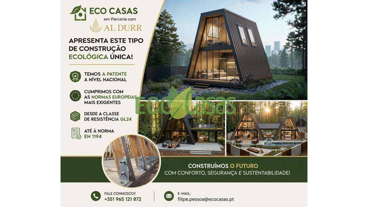 Venda Conjunta, Terreno + Casa Ecológica-7