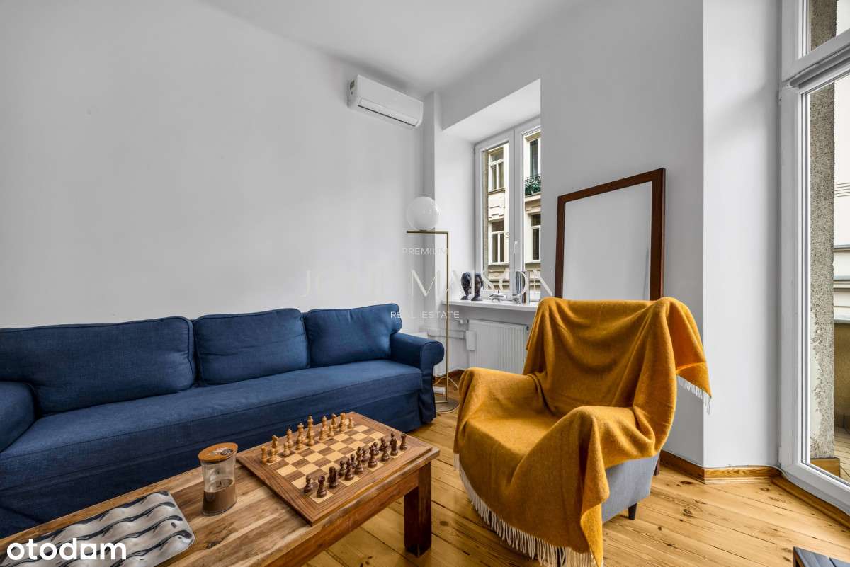 Wysokie w kamienicy z 1937r., klimatyzacja, balkon-8