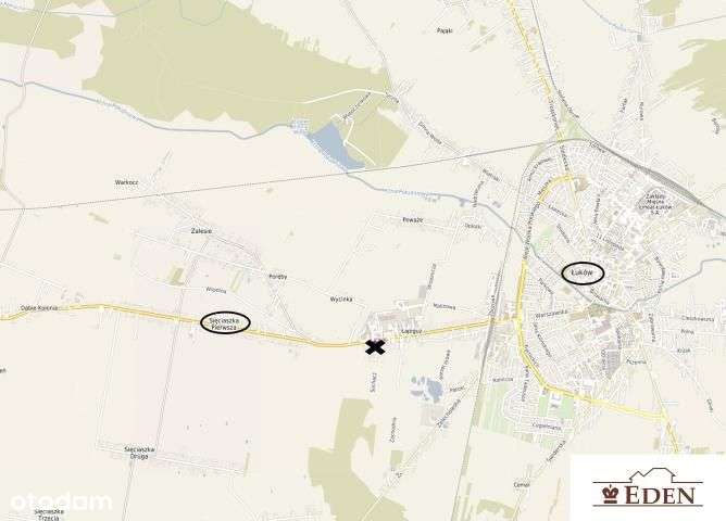 Działka usługowa 21,3 ara w Łukowie przy ul. Łapiguz - Pełny obrazek: 5/5