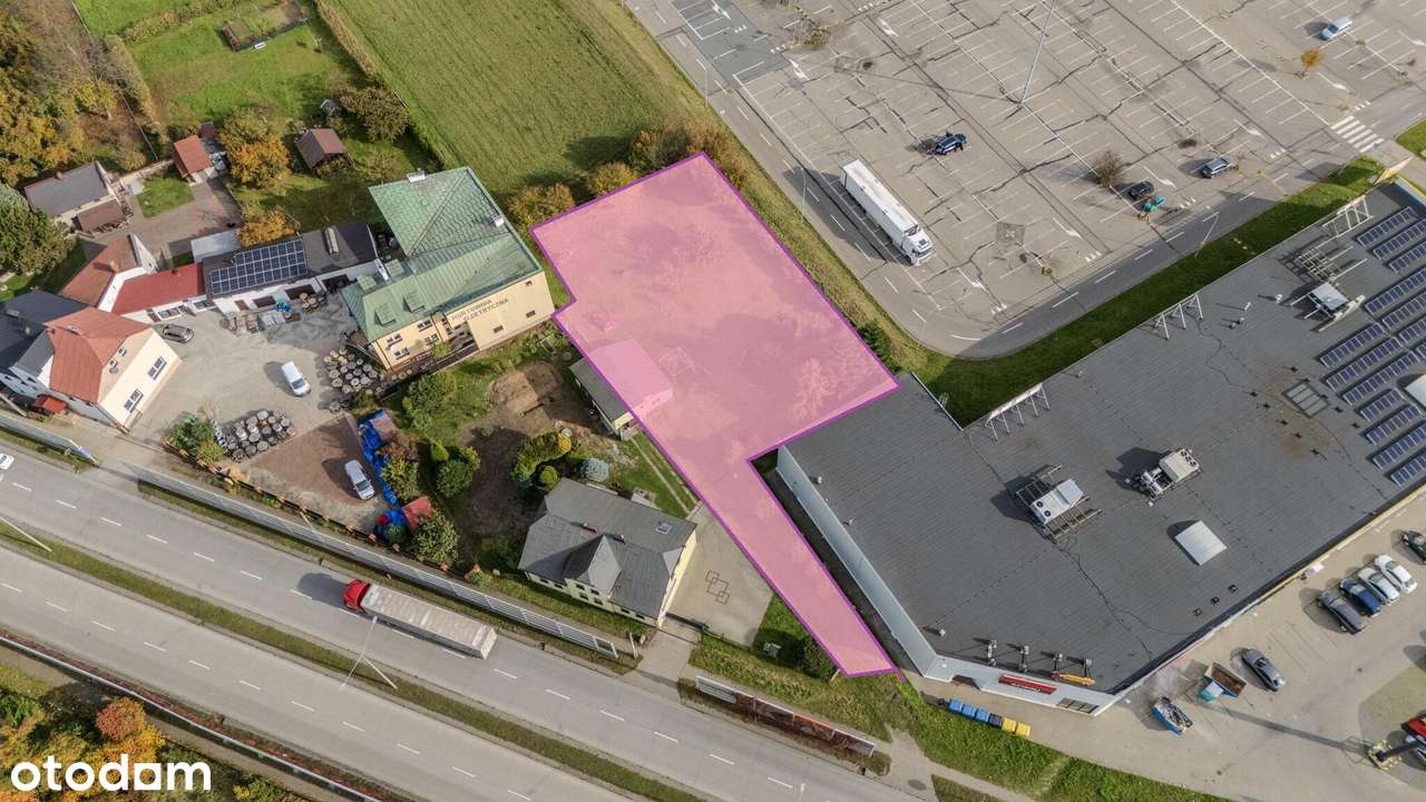 Działka usługowo-budowlana w świetnej lokalizacji-0