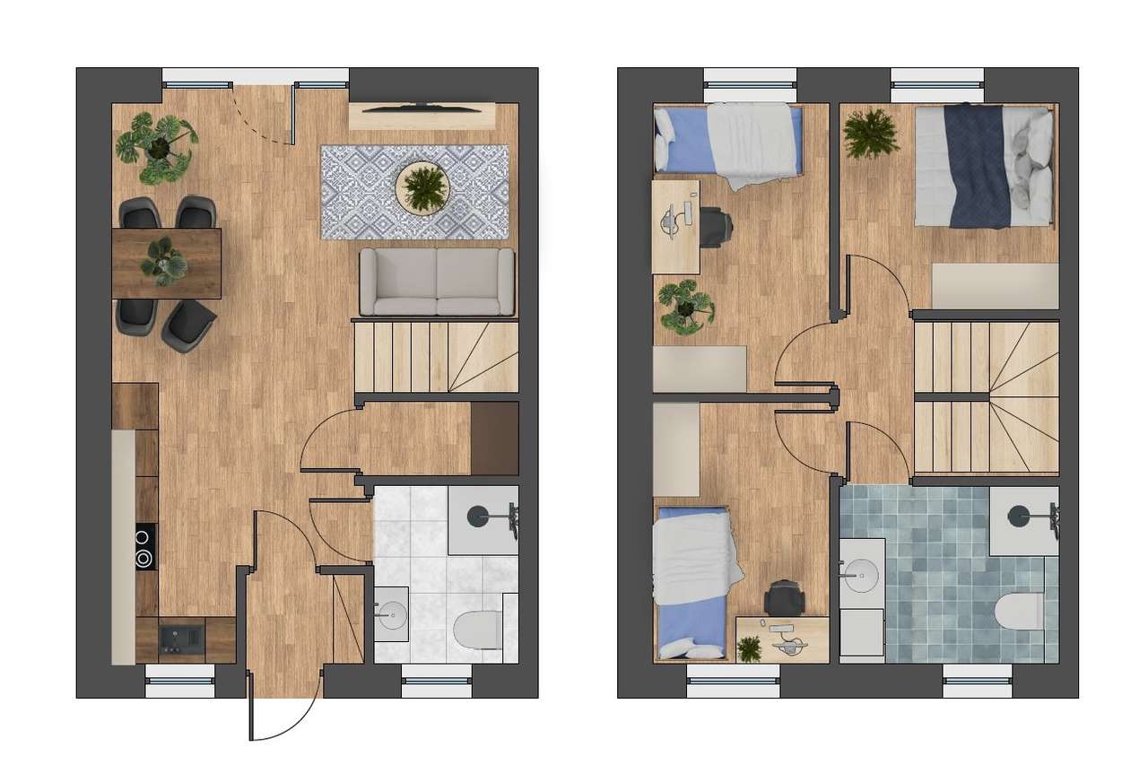Willowy Zakątek Osiedle Prestiż - wysoki standar - Pełny obrazek: 4/5