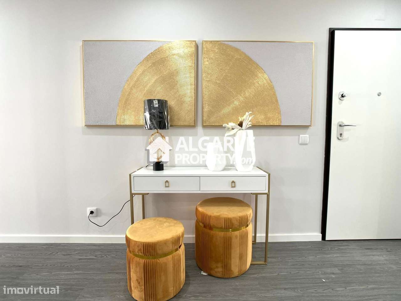 Apartamentos T3 em condomínio de arquitetura moderna com jardim perto-34