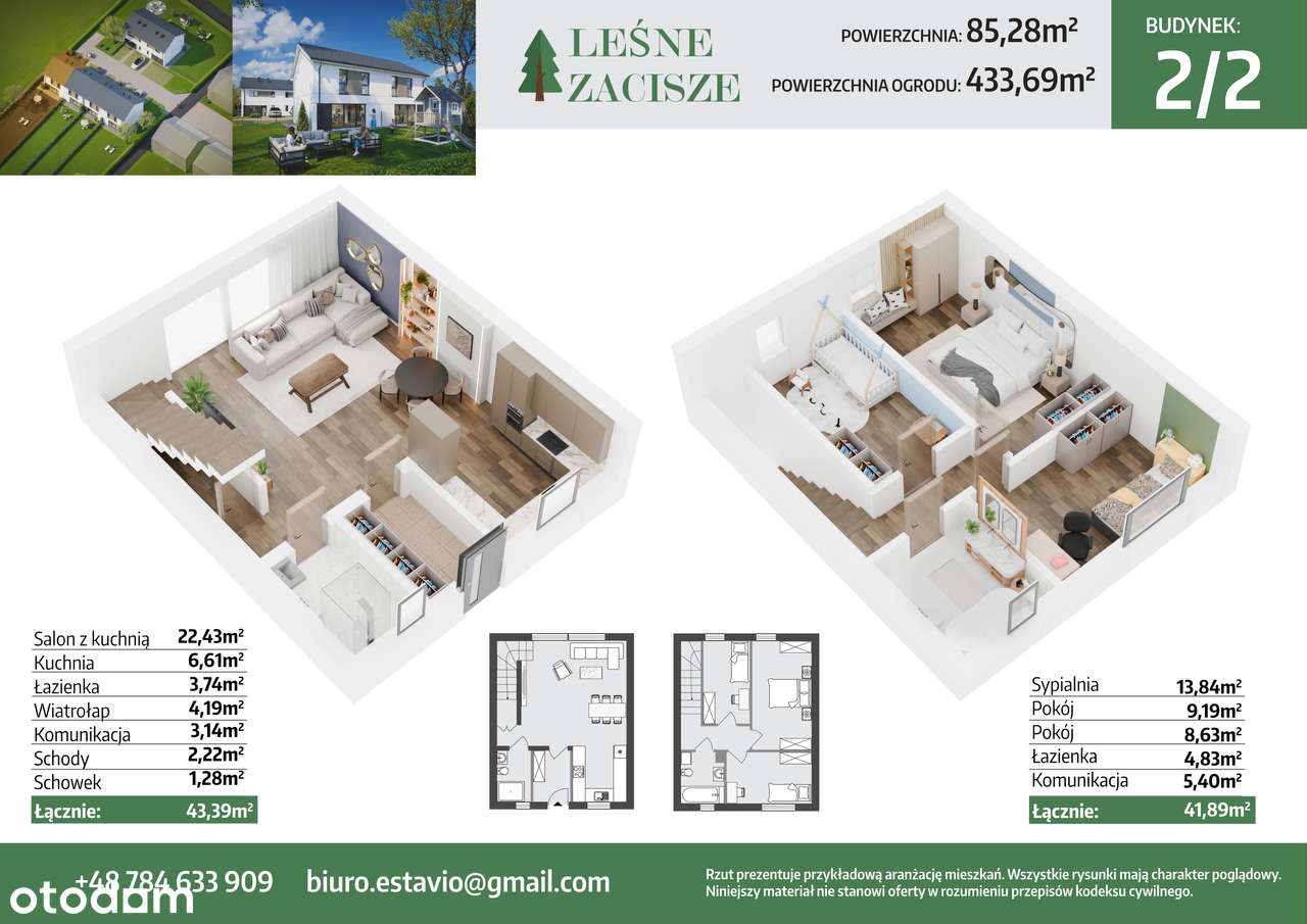 Nowoczesne domy w zabudowie bliźniaczej blisko Krakowa, 4 pokoje!-5