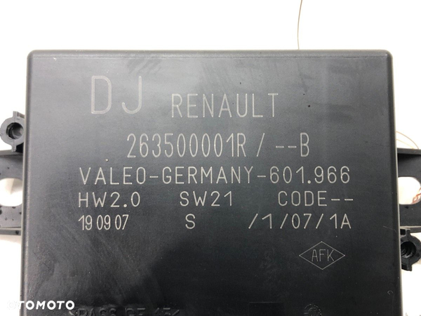 MODUŁ PDC RENAULT LAGUNA III (BT0/1) 2007 - 2015 2.0 16V (BT05, BT0F, BT0W) 103 kW [140 KM] benzyna - 4