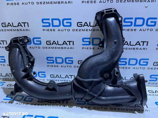 Tub Colector Tubulatura Colectoare Aer Galerie Admisie Audi Q7 3.0 V6 TDI BUG BUN 2007 - 2010 Cod 059145762B - 1