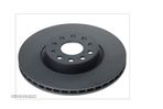 Disc frana fata ATE Volkswagen Crafter, CADDY, GOLF, JETTA, PASSAT, POLO, SHARAN, TIGUAN, TOURAN, TRANSPORTER V - VI 2005 - 2018 Cod 24.0125-0158.1 Piesa Noua - 1