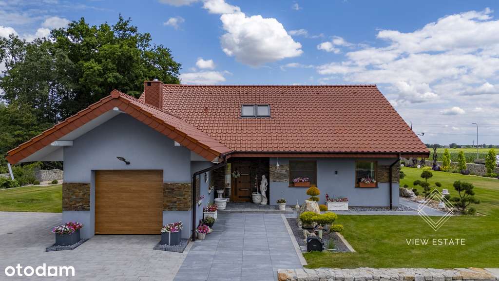 Las | działka 3000 m2 | basen | nowoczesny design-17