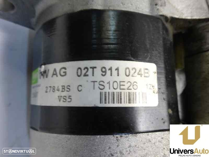 MOTOR ARRANQUE VOLKSWAGEN POLO 2007 -02T911024B - 2