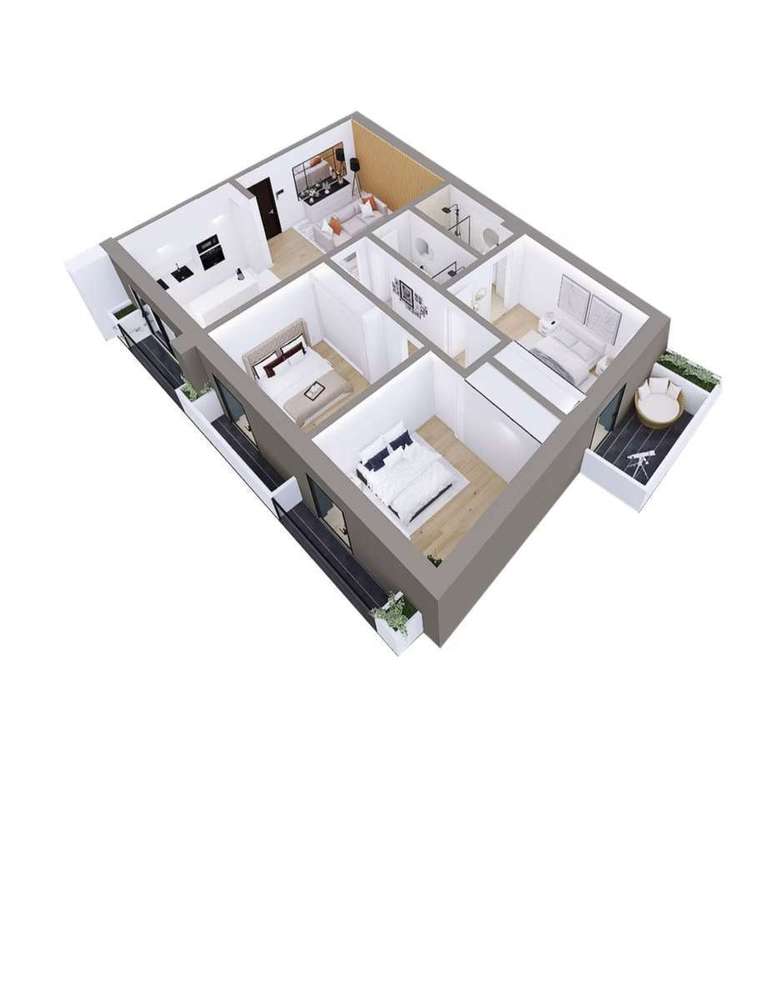 T3 Novo (em construção) C/ Garagem - Moreira da Maia - Grande imagem: 5/19