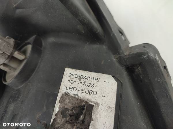 LAMPA LEWY PRZÓD RENAULT KANGOO II (07-13) 260603401R EU - 2