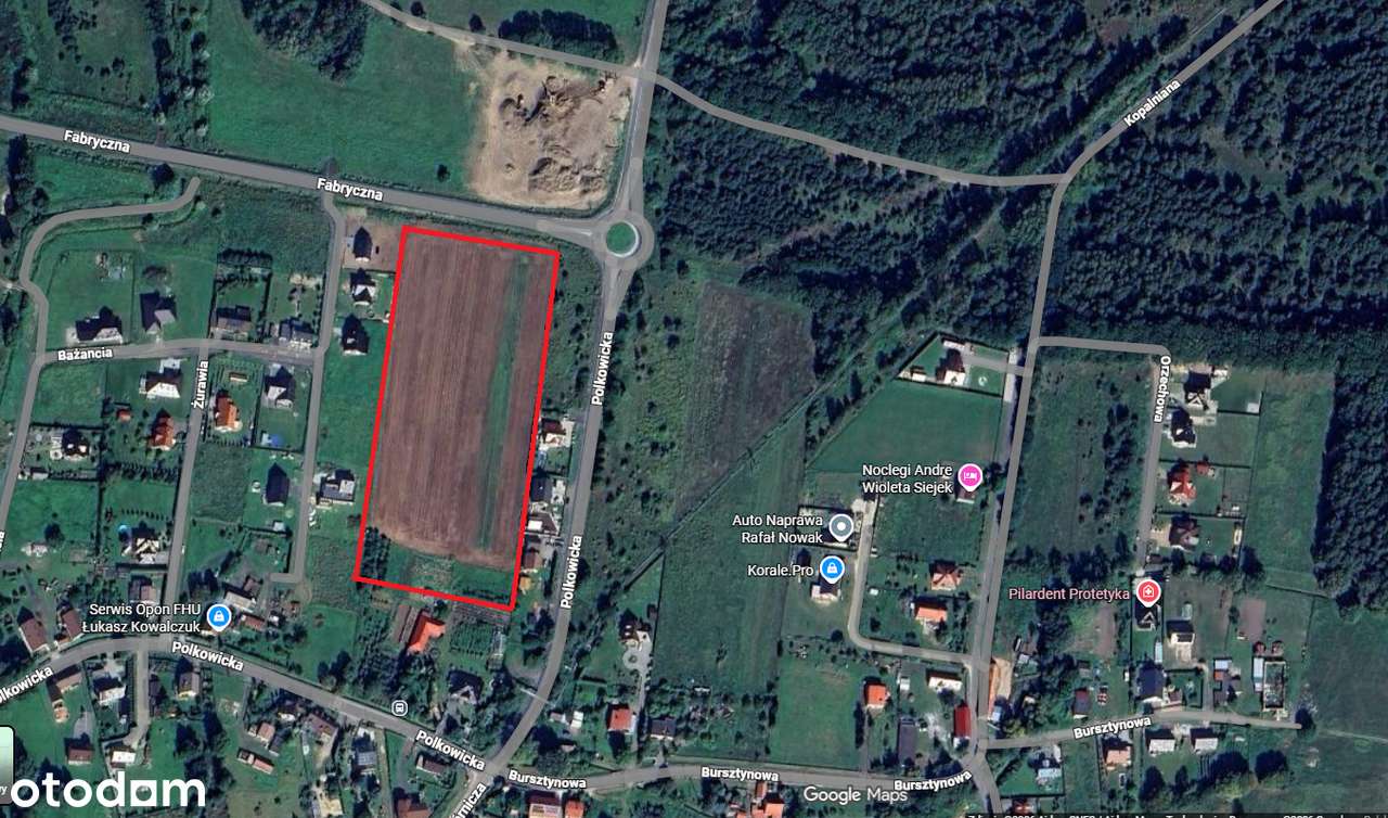 1 100 m², działka na sprzedaż - ul. Polkowicka, Sobin - 67872758 • www ...