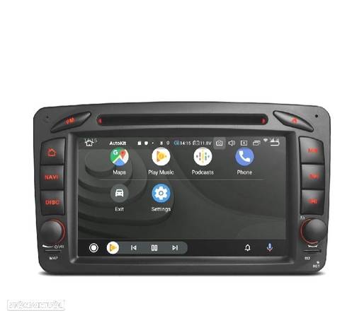 AUTO RADIO GPS ANDROID 12 PARA MERCEDES W639 03-06 W203 00-04 W168 98-02 W209 98-05 W463 98-06 - 7