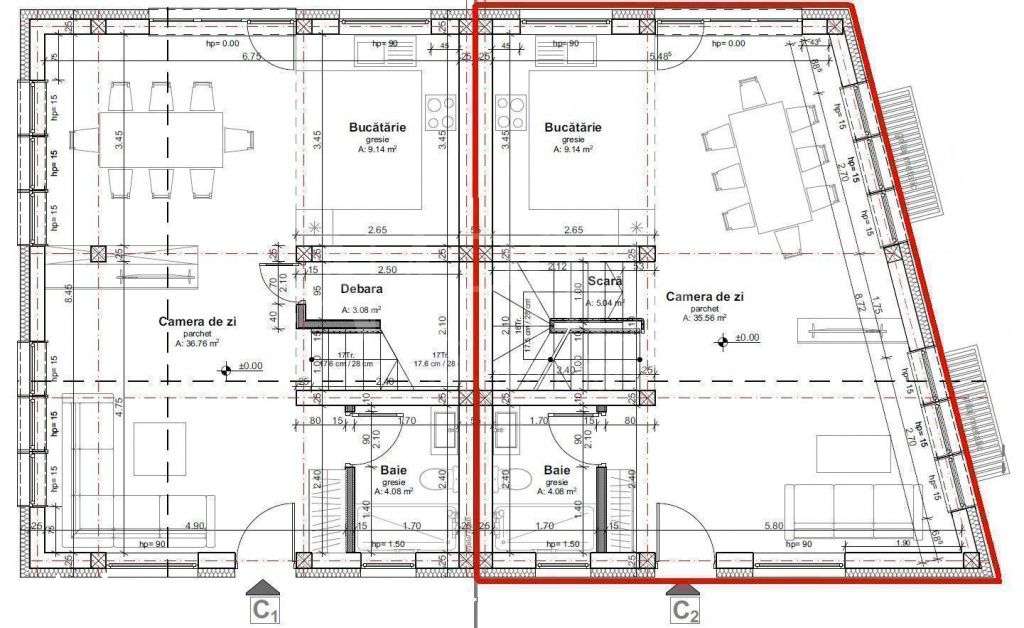 Casa 4 camere de vanzare in Dambul Rotund, Cluj Napoca - Imagine principală: 4/5
