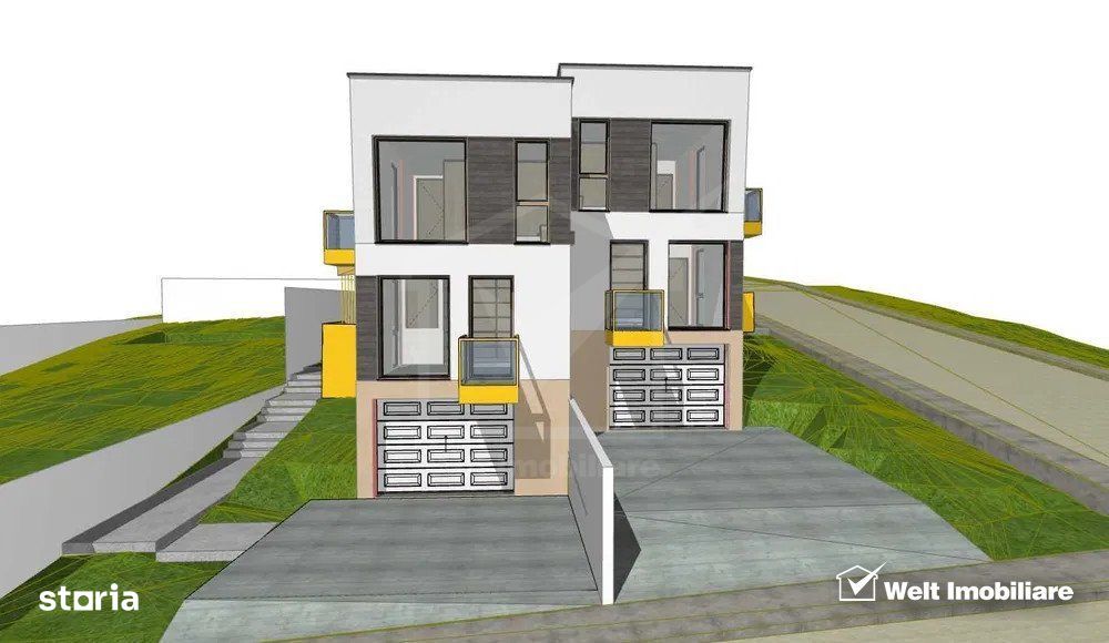 Casa tip Duplex, D+P+1E, 2 unitati locative,  Petrom, Baciu