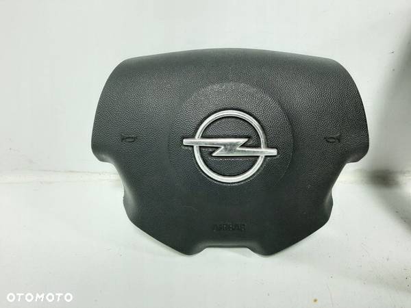 OPEL VECTRA C 04R KIEROWNICA SKORA MULTIFUNKCJA AIRBAG PODUSZKA 13161863 - 11