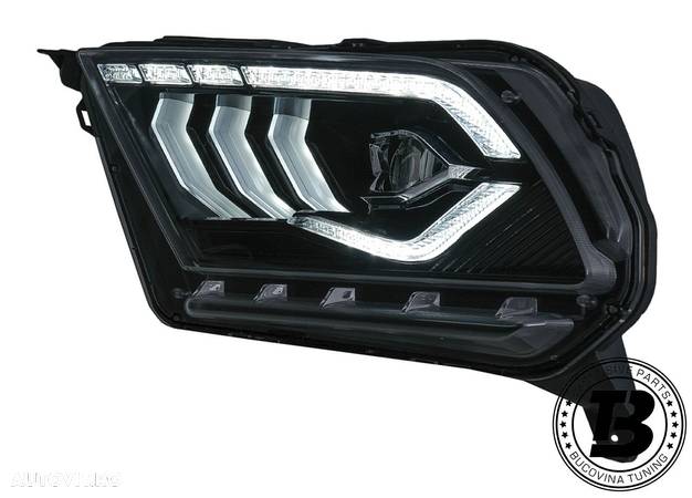 Faruri Full LED compatibile cu Ford Mustang V - 3
