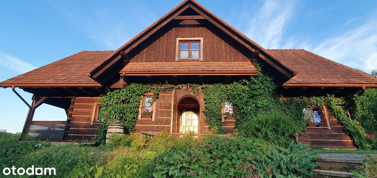 Sprzedam stylowy dom drewniany w Bieszczadach