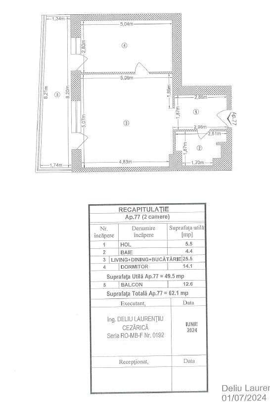 Apartament 2 camere de vanzare in Select Residence, Dristor/Dudesti-7