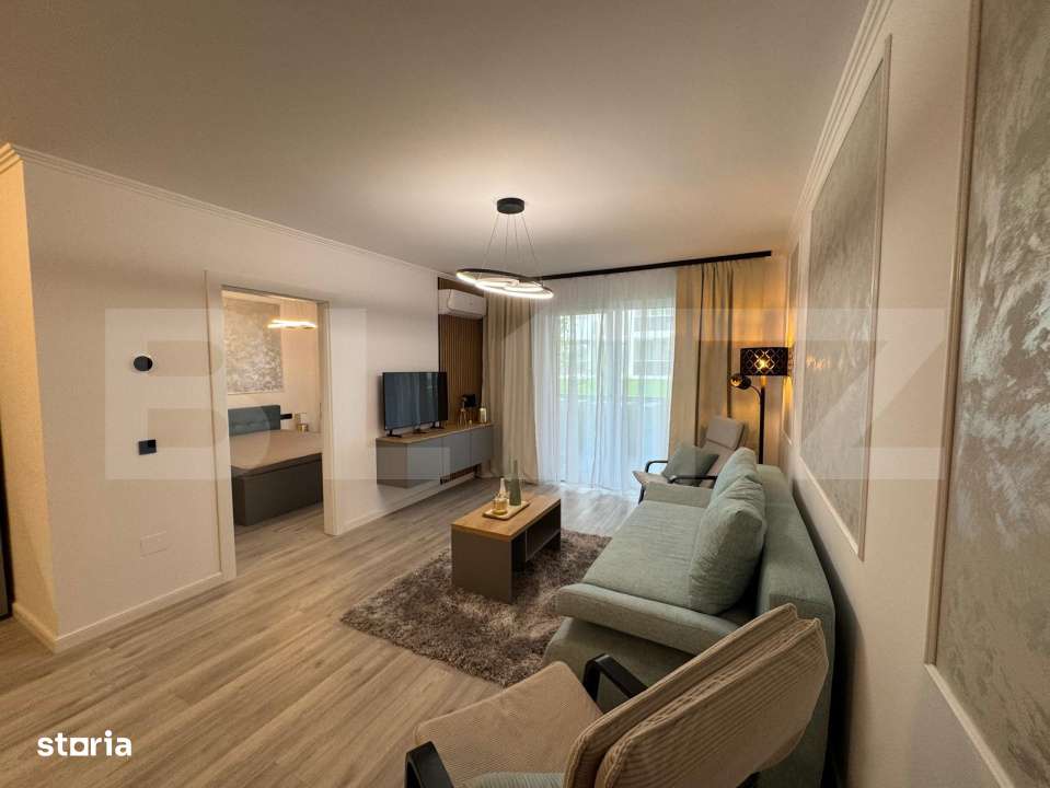 Apartament cu 2 camere, mobilat si utilat, cu parcare, in Elite - Imagine principală: 3/13