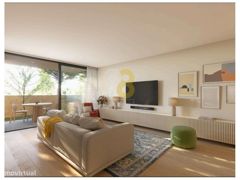 T2 com varanda, condominio Fechado com Piscina na Madalena - Vila N...-8