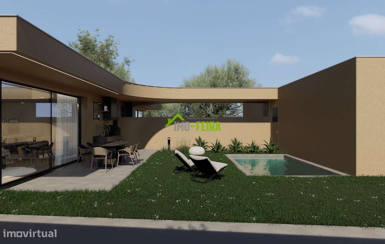Moradia T3 com jardim e garagem em Fornos-8