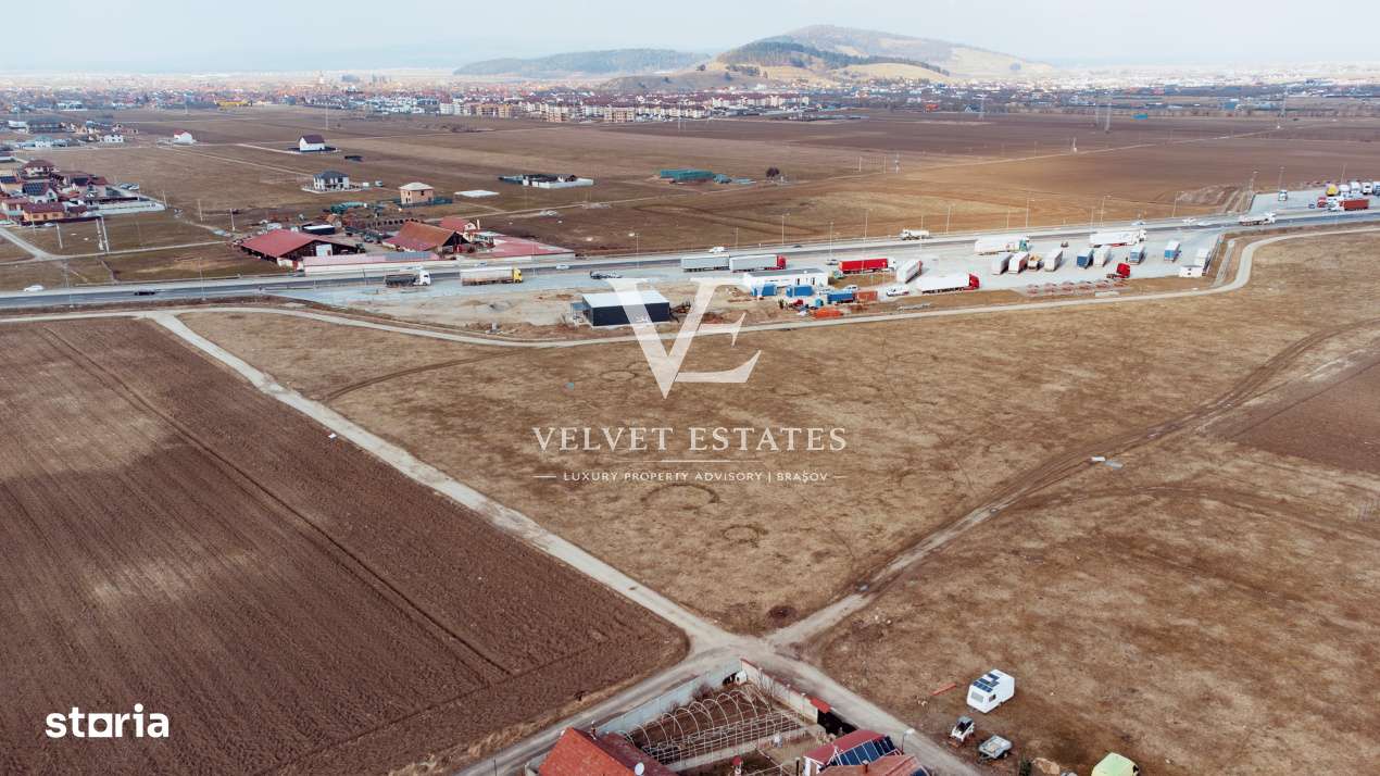 Teren 9.026 mp Sanpetru/Brasov – PUZ Aprobat Blocuri P+2E+M-11