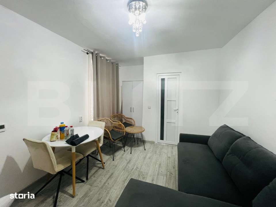 Garsoniera in centrul Clujului, 19 mp, 15 mp terasa, zona strazii Bari - Imagine principală: 2/8