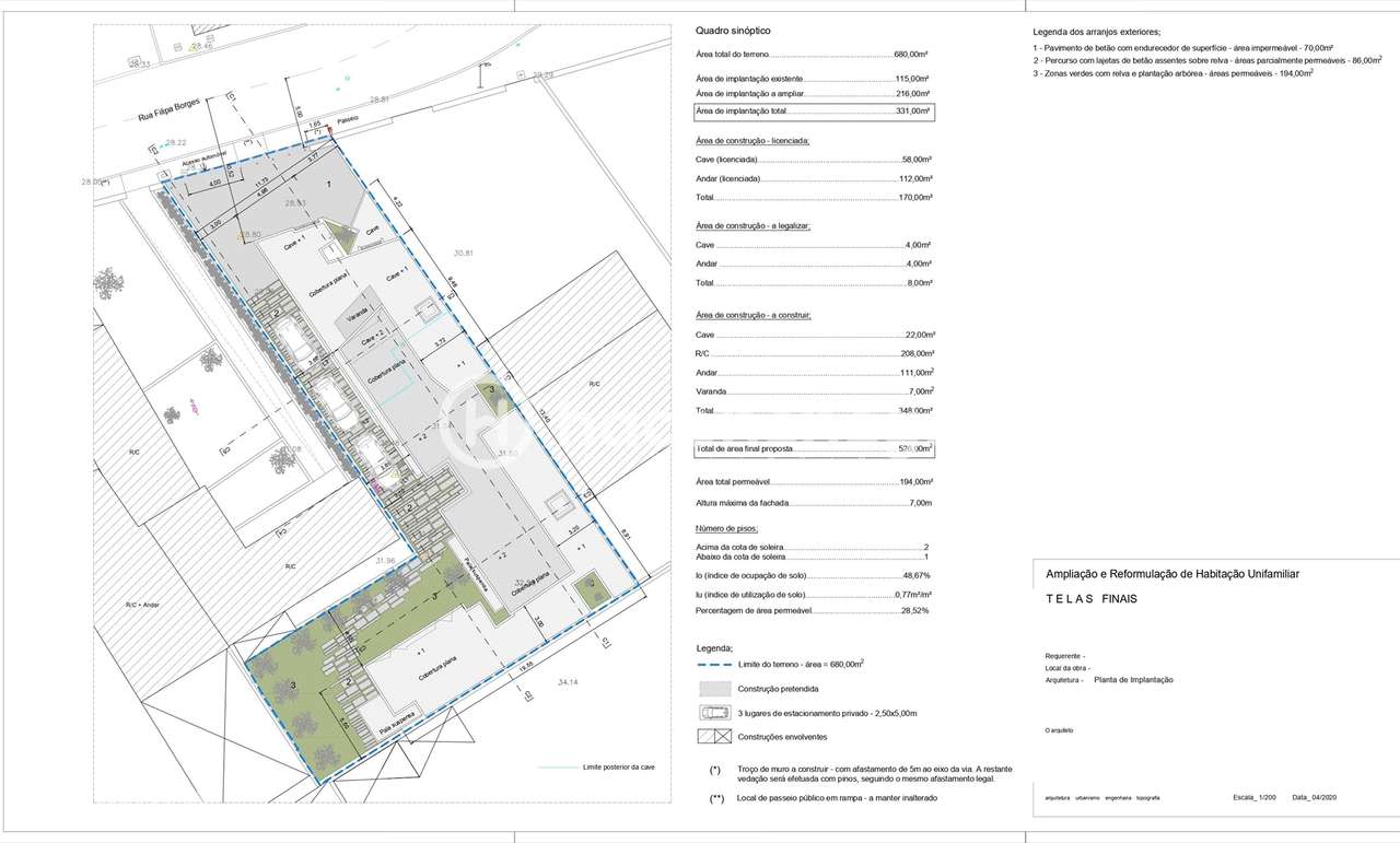 Imóvel com projeto aprovado e licença de construção paga para alojamen-10