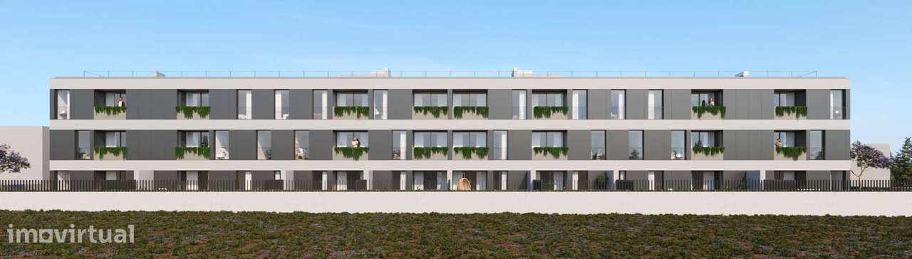 T1+1 novo com varanda e garagem em São Mamede Infesta - Grande imagem: 5/23