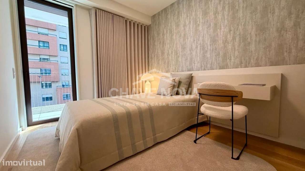 Apartamento T1 Novo com Varanda e Garagem - The Yard Next, Gaia-5