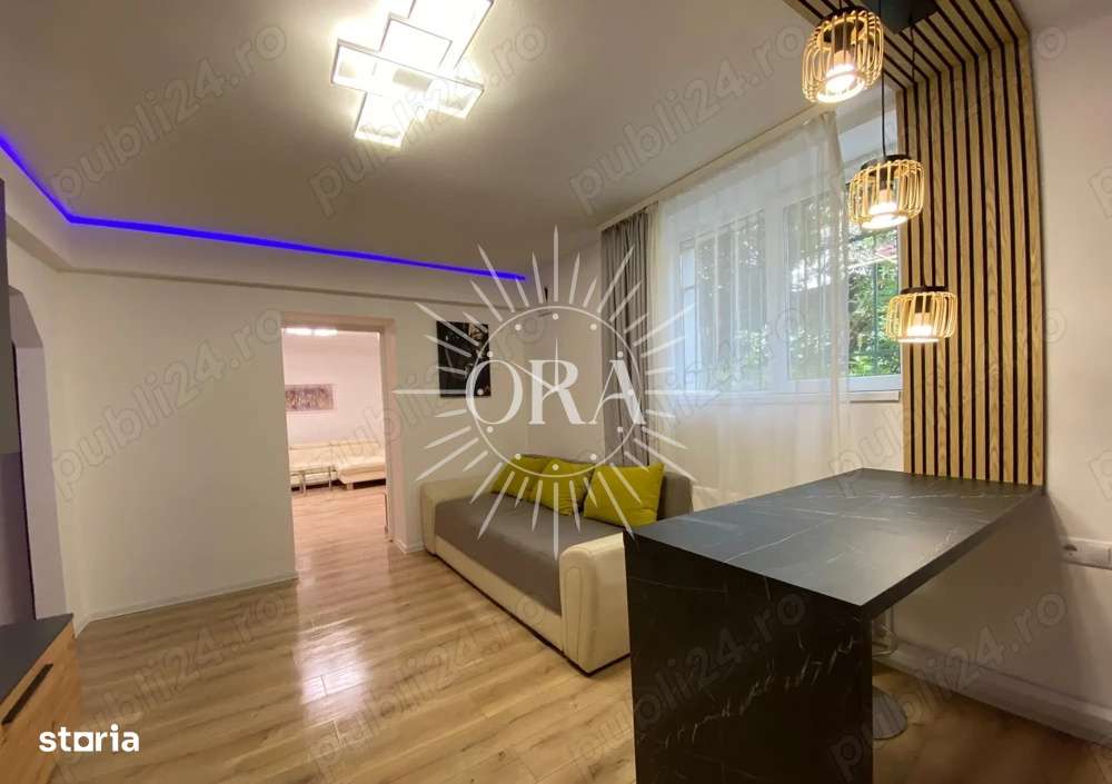APARTAMENT CU 2 CAMERE | DE INCHIRIAT | ZONA CENTRALA | RENOVAT COMPLE - Imagine principală: 2/8