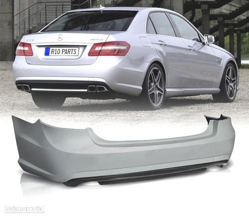 PARA-CHOQUE TRASEIRO PARA MERCEDES CLASSE E W212 10-13 LOOK AMG - 1