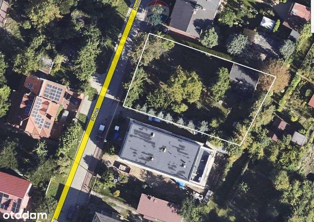 Działka budowlana 902m2, Pruszków ul.Polna