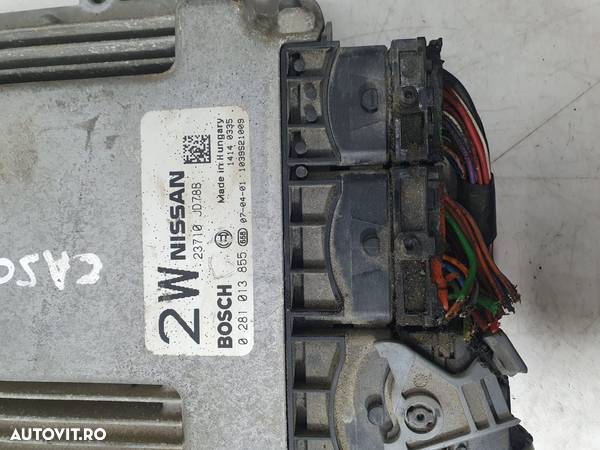 Calculator motor 0281013855 23710jd78b 2.0 dci M9R Nissan Qashqai 1 J10  [din 2007 pana  2010] - 3