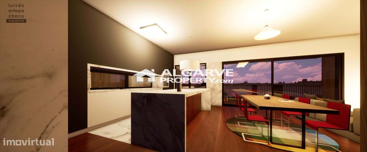 Moradia V4 em fase inicial de construção na Fonte Santa perto da praia - Grande imagem: 2/21