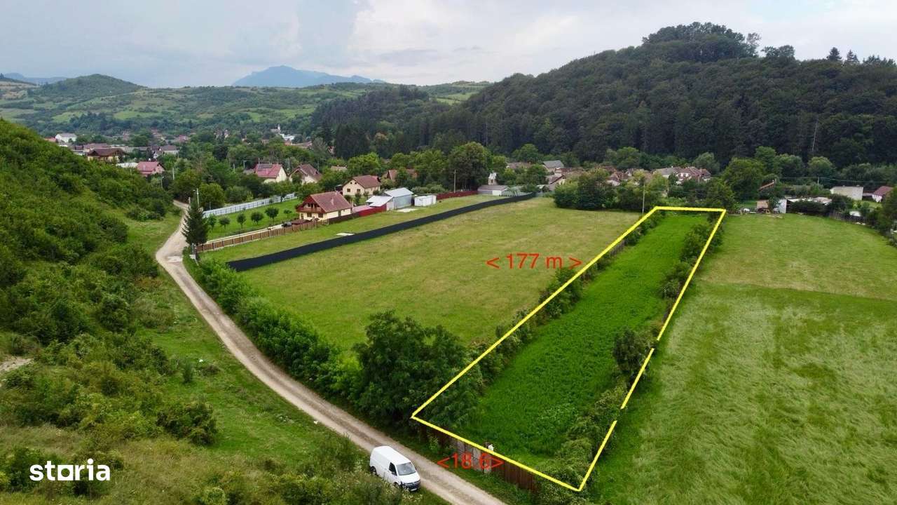 Teren de vânzare Târlungeni – Liniște, Natură și Priveliște !-0