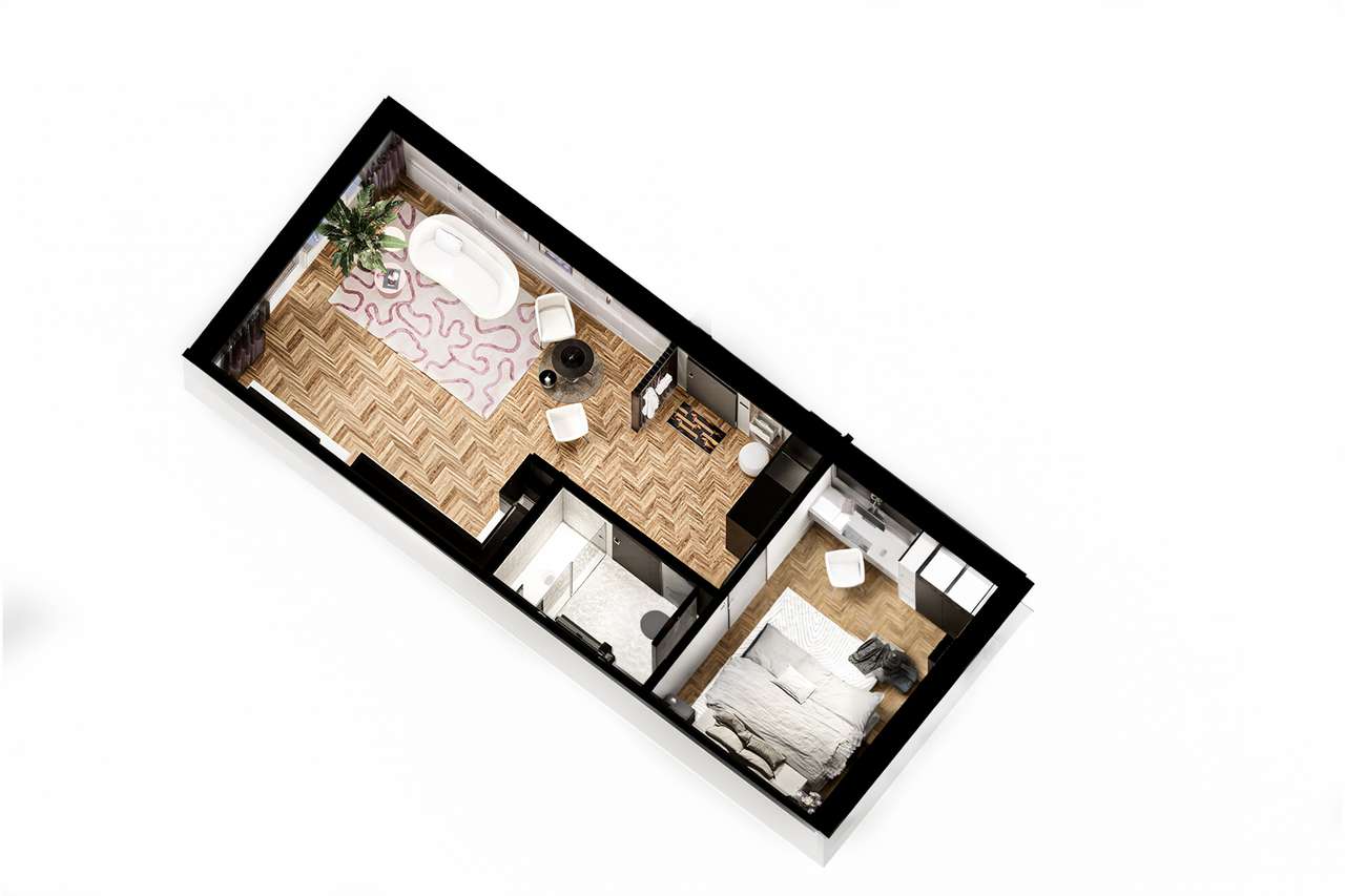 Nowoczesne 36m² po remoncie, Loggia, 2 piętro, ul. Piastowska, K-Koźle-6