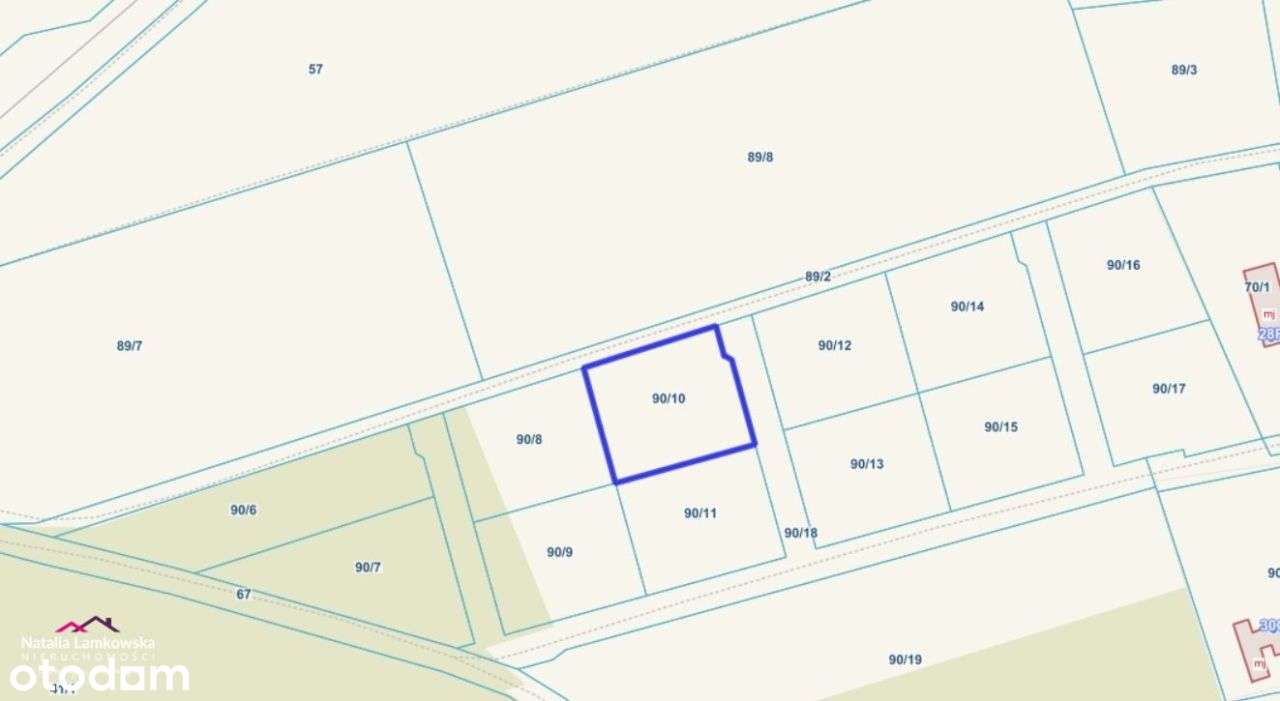 DZIAŁKA BUDOWLANA-MPZP, UL.MACIEJKOWA - Pełny obrazek: 3/4