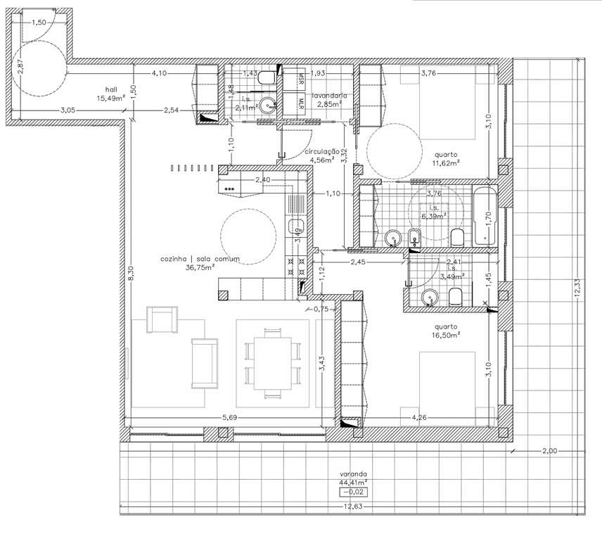 Apartamento T2 Venda em Repeses e São Salvador,Viseu - Grande imagem: 3/9
