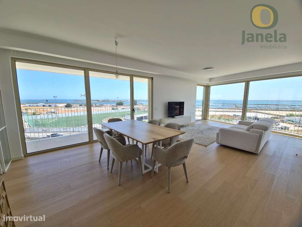 Um Show de T3 com vistas panorâmicas sobre a Ria Formosa e cidade, ... - Grande imagem: 2/27