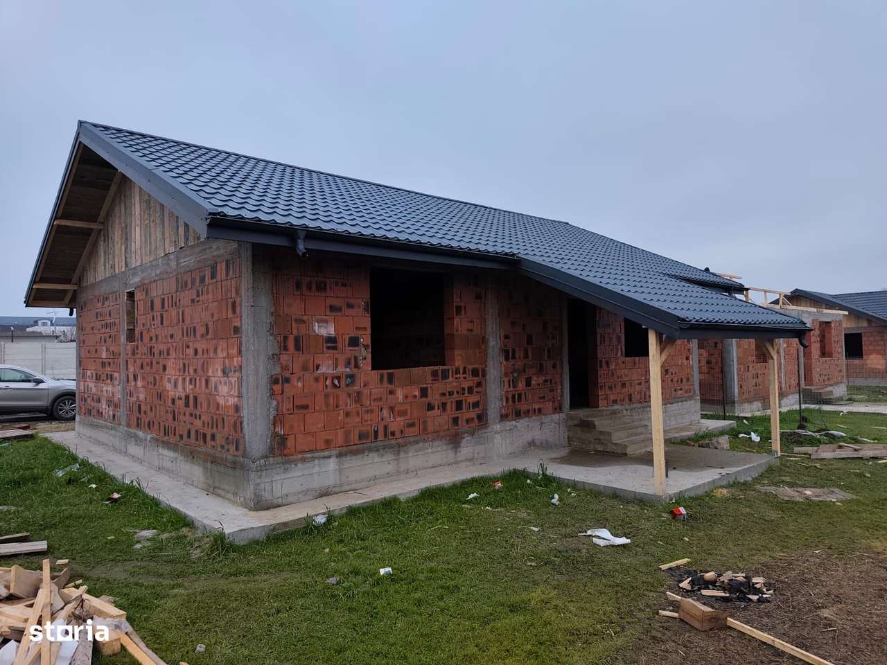 FARA COMISIOANE casa 4 camere 2 bai 400mp regim P+pod terasa la cheie-13